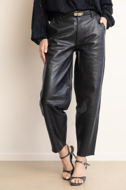 March23 |  Lamb leather barrel Brussels | black | Picture 8
