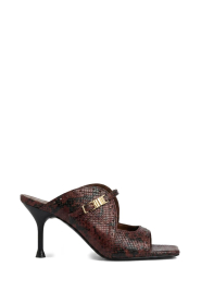 March23 |  Sandals with heel and print | animal print