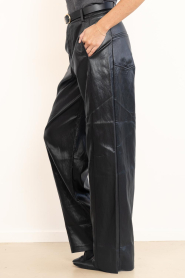 Co'Couture |  Faux leather pants Gitt | black | Picture 6