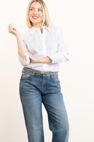 Co'Couture : Fitted stretch blouse San | white - img4