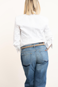 Co'Couture : Fitted stretch blouse San | white - img7