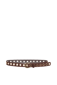 Co'Couture |  Faux suède belt Senna | brown | Picture 1