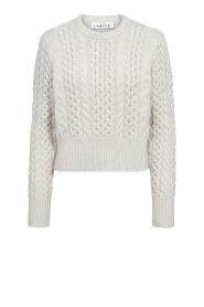 Haute L'Amitié |  Cropped kabel knit Duke | natural | Picture 1