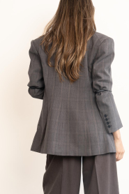 Haute L'Amitié :  Fitted double-breasted blazer Waist | brown - img7