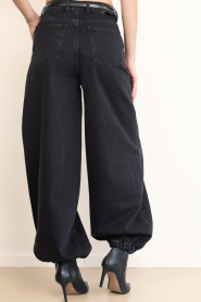 Haute L'Amitié :  Denim balloon pants Borges | black - img7