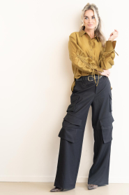 Haute L'Amitié |  Cargo pants Scout | black | Picture 4