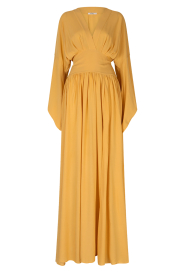 Eve |  Maxi dress with flared sleeve Eve | yellow