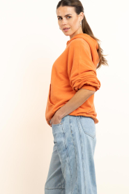 American Vintage |  Soft hoodie sweater Atubay | orange | Picture 5