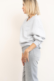 American Vintage |  Soft oversized sweater Baptown | grey | Picture 7