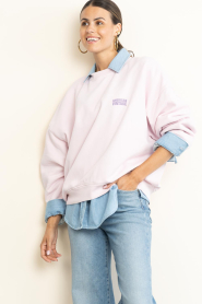 American Vintage :  Soft sweater Plizzy | pink - img5