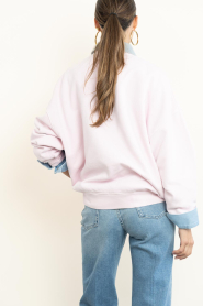 American Vintage :  Soft sweater Plizzy | pink - img7