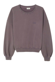 American Vintage |  Cotton sweater with logo Jitbay | taupe