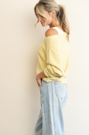 American Vintage |  Soft knitted sweater Damsville | yellow | Picture 6