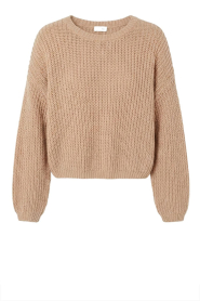 American Vintage |  Soft knitted sweater Cyrow | beige | Picture 1