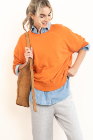 American Vintage |  Soft sweater Atubay | orange | Picture 2