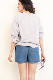 American Vintage :  Zachte sweater Atubay | purple  - img7