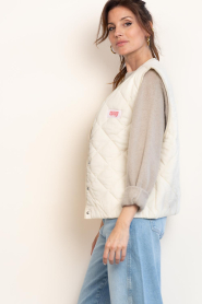 American Vintage |  Quilted waistcoat Yupibam | natural | Picture 5