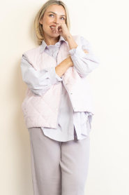 American Vintage |  Quilted waistcoat Yupibam | pink | Picture 2