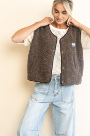 American Vintage |  Teddy waistcoat Hoktown | brown | Picture 5