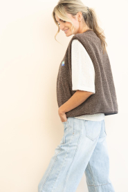 American Vintage |  Teddy waistcoat Hoktown | brown | Picture 6
