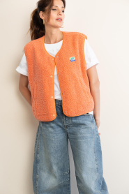 American Vintage |  Teddy singlet Hoktown | orange | Picture 2