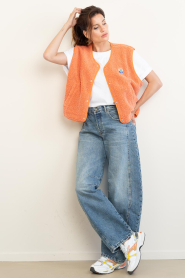 American Vintage |  Teddy singlet Hoktown | orange | Picture 3
