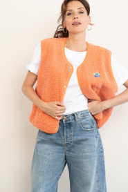 American Vintage |  Teddy singlet Hoktown | orange | Picture 5
