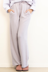 American Vintage :  Soft sweatpants Atubay | purple - img4