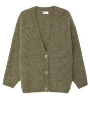 American Vintage |  Knitted oversized cardigan East | green