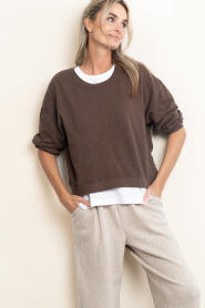 American Vintage |  Top with long sleeves Sonoma | brown | Picture 6