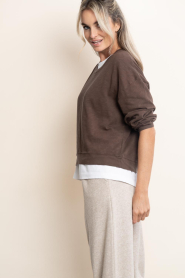 American Vintage |  Top with long sleeves Sonoma | brown | Picture 7
