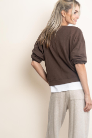 American Vintage |  Top with long sleeves Sonoma | brown | Picture 8