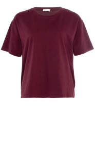 American Vintage |  Boxy t-shirt Fizvalley | burgundy | Picture 1
