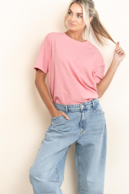 American Vintage |  Boxy T-shirt Fizvalley | pink | Picture 5