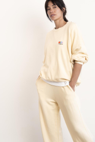 American Vintage |  Cotton sweater Atubay | ecru | Picture 4