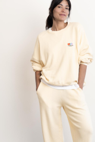 American Vintage |  Cotton sweater Atubay | ecru | Picture 6