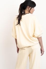 American Vintage |  Cotton sweater Atubay | ecru | Picture 8