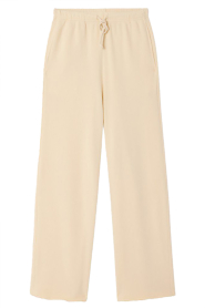 American Vintage |  Cotton jogging pants Atubay | ecru