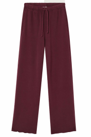 American Vintage |  Cotton jogging pants Atubay | burgundy | Picture 1