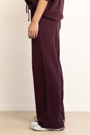 American Vintage |  Cotton jogging pants Atubay | burgundy | Picture 5