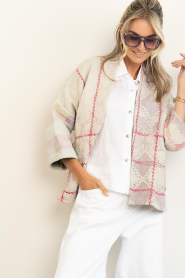 by-bar |  Antic woven jacket Classic| mint green | Picture 6