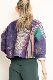 by-bar |  Antic woven jacket Blossom | multi dark green | Picture 7