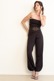 Little Soho |  Braided suède stretch belt Nicole  | Picture 3