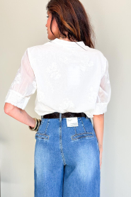 Co'Couture |  Blouse with embroidery Vivian | natural | Picture 7