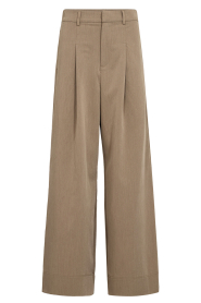 Co'Couture |  Wide leg trousers Melva | taupe | Picture 1