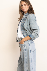Co'Couture |  Military jacket Jackson | blue | Picture 5