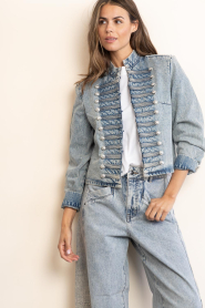 Co'Couture |  Military jacket Jackson | blue | Picture 7