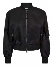 Haute L'Amitié |  Cropped bomber Sally | black