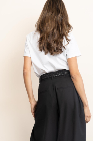 Haute L'Amitié :  Basic logo T-shirt Rub - img6