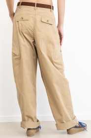 Co'Couture |  Barrel trousers Evelyn | beige | Picture 6